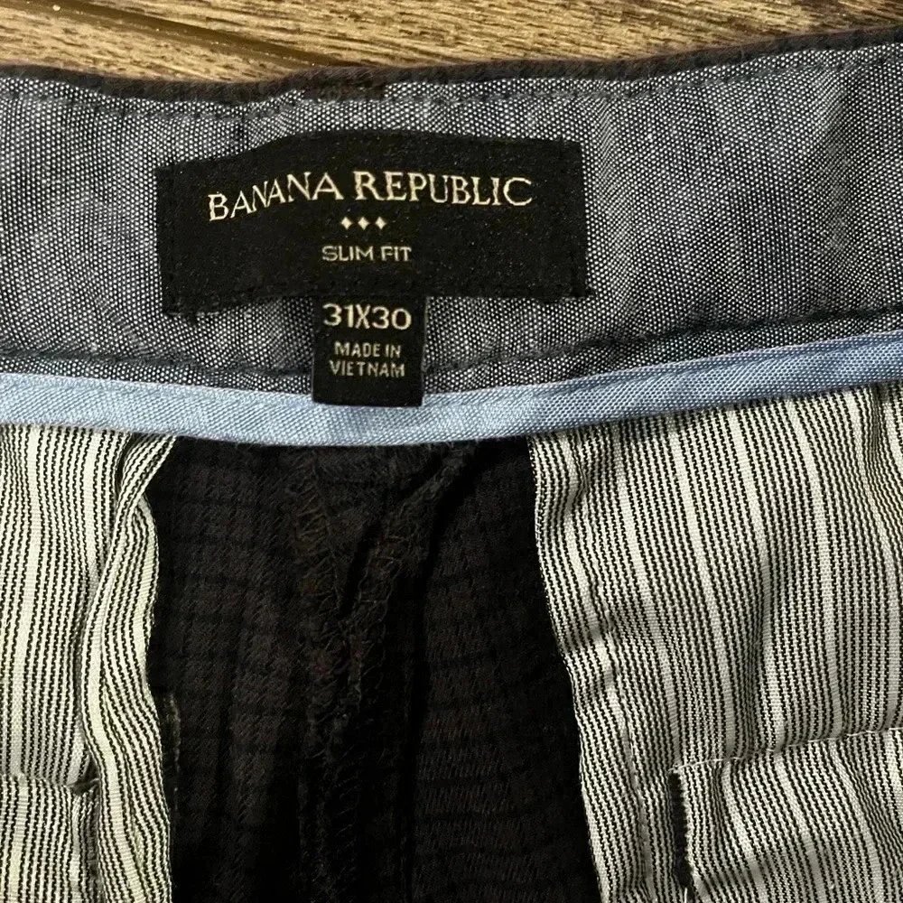 Men’s fancy dress pants 31x30 plaid work formal